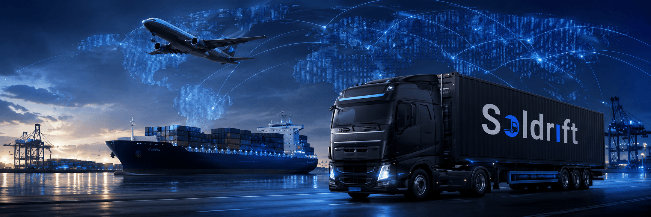 International Transport Banner
