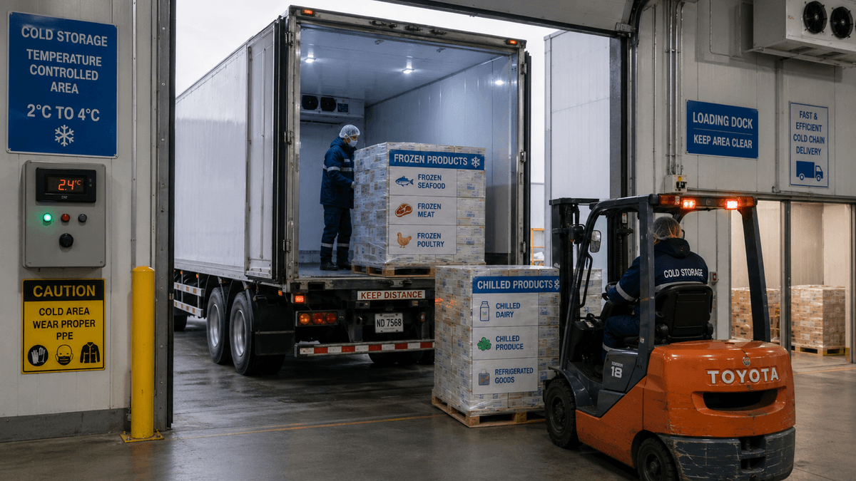 Frozen and Chilled Products Transport